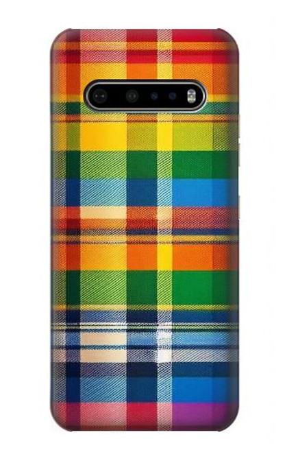 S3983 Fabric Texture LGBTQ Case For LG V60 ThinQ 5G