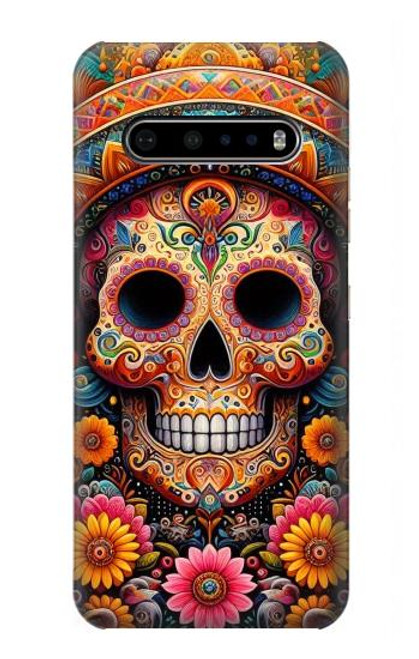 S3999 Mexican Skull Painting Case For LG V60 ThinQ 5G