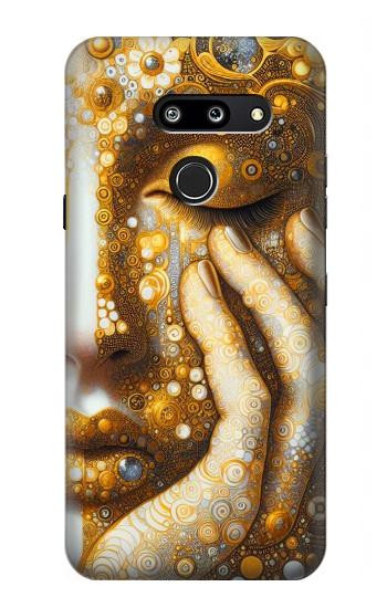 S4026 Women Crying Golden Tear Case For LG G8 ThinQ