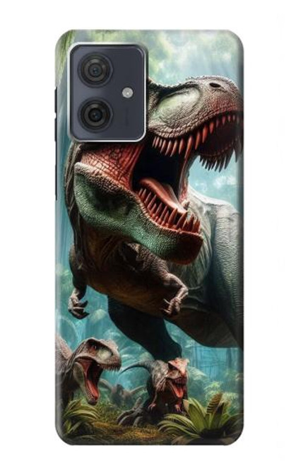 S4021 T-rex Dinosaur Jurassic Case For Motorola Moto G54