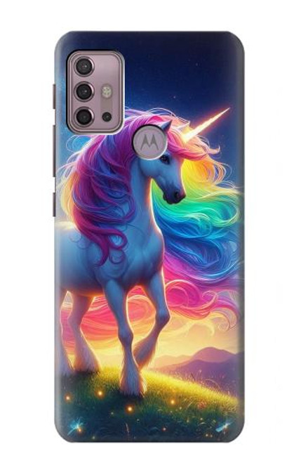 S3977 Colorful Unicorn Case For Motorola Moto G30, G20, G10