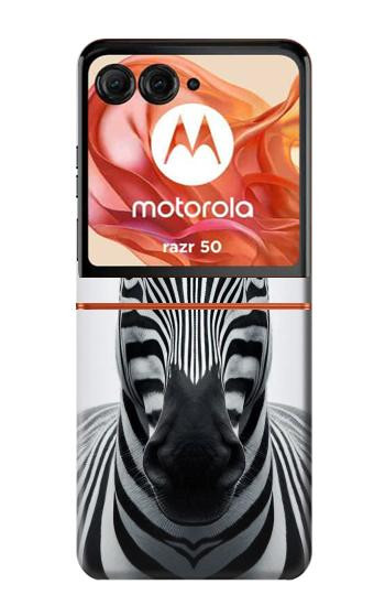 S4027 Zebra Case For Motorola razr 2024, Motorola Razr 70,60,50, Razr (2026, 2025, 2024)