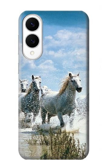 S0250 White Horse Case For Samsung Galaxy S25 Edge