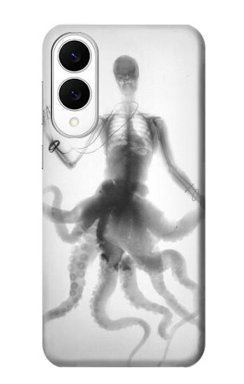 S1432 Skull Octopus X-ray Case For Samsung Galaxy S25 Edge