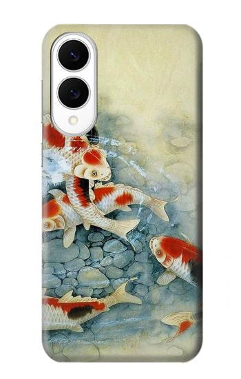 S1654 Koi Carp Fish Art Painting Case For Samsung Galaxy S25 Edge