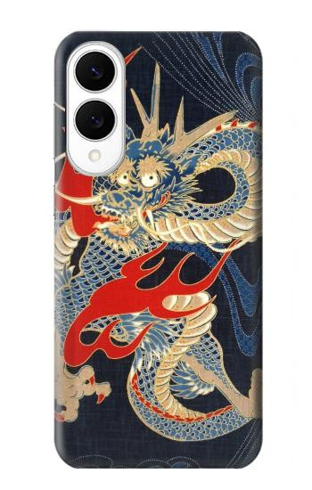 S2073 Japan Dragon Art Case For Samsung Galaxy S25 Edge
