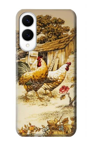 S2181 French Country Chicken Case For Samsung Galaxy S25 Edge