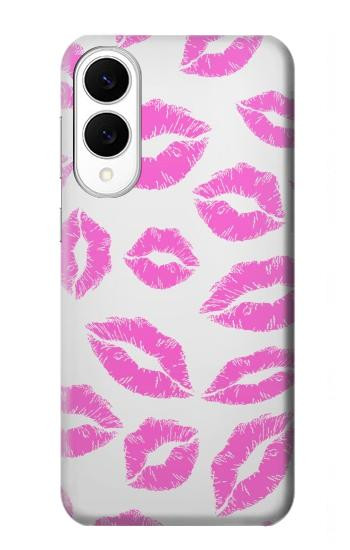 S2214 Pink Lips Kisses Case For Samsung Galaxy S25 Edge