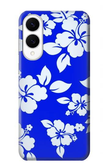S2244 Hawaiian Hibiscus Blue Pattern Case For Samsung Galaxy S25 Edge