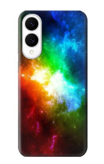 S2312 Colorful Rainbow Space Galaxy Case For Samsung Galaxy S25 Edge
