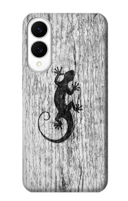 S2446 Gecko Wood Graphic Printed Case For Samsung Galaxy S25 Edge
