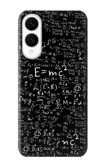 S2574 Mathematics Physics Blackboard Equation Case For Samsung Galaxy S25 Edge