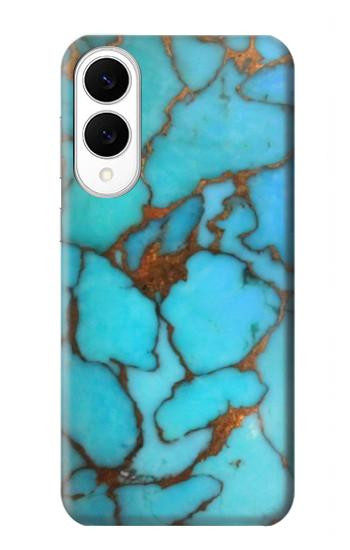 S2685 Aqua Turquoise Gemstone Graphic Printed Case For Samsung Galaxy S25 Edge