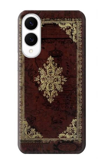 S3014 Vintage Map Book Cover Case For Samsung Galaxy S25 Edge