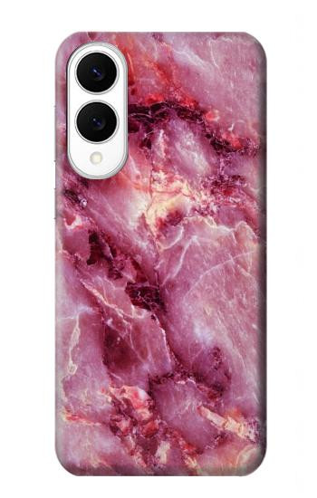 S3052 Pink Marble Graphic Printed Case For Samsung Galaxy S25 Edge