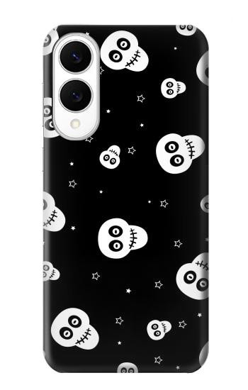 S3261 Smile Skull Halloween Pattern Case For Samsung Galaxy S25 Edge