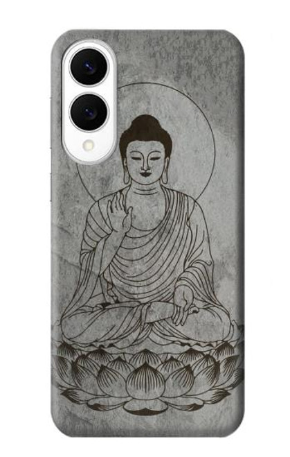 S3873 Buddha Line Art Case For Samsung Galaxy S25 Edge