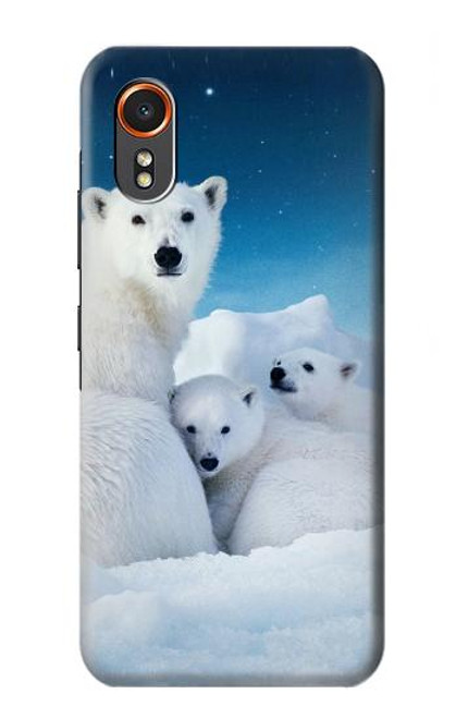 S0285 Polar Bear Family Arctic Case For Samsung Galaxy XCover7