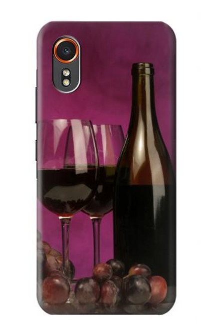 S0910 Red Wine Case For Samsung Galaxy XCover7