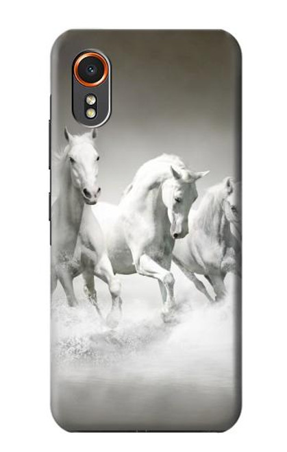 S0933 White Horses Case For Samsung Galaxy XCover7