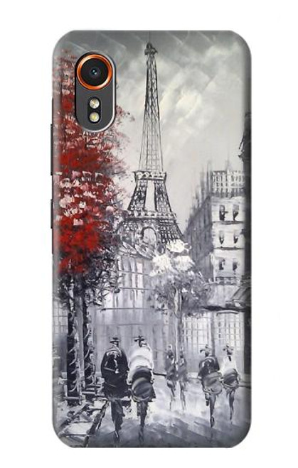 S1295 Eiffel Painting of Paris Case For Samsung Galaxy XCover7