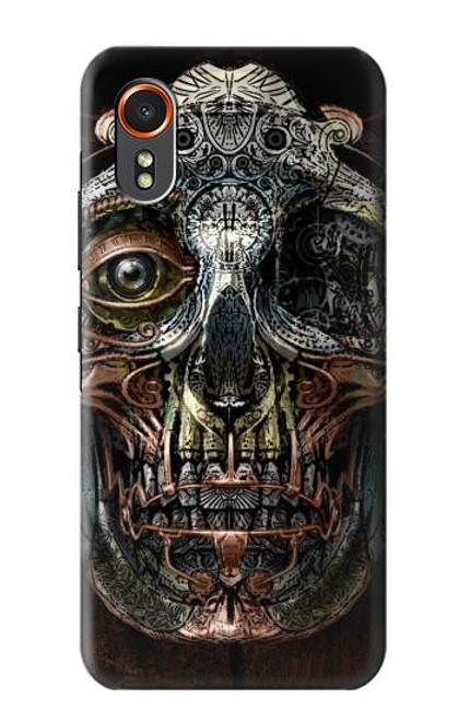 S1685 Steampunk Skull Head Case For Samsung Galaxy XCover7