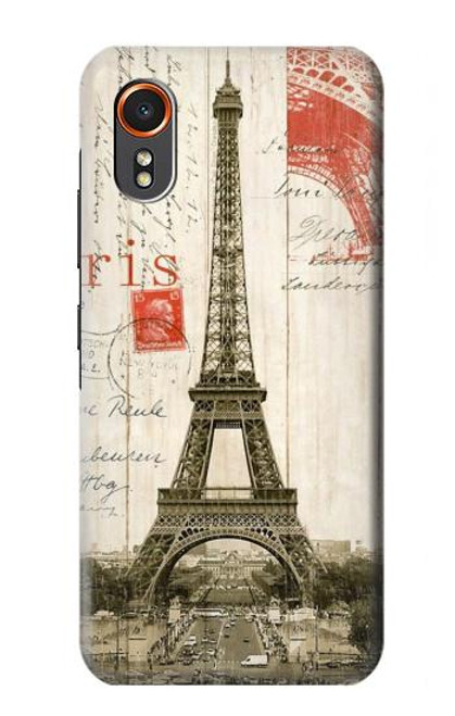 S2108 Eiffel Tower Paris Postcard Case For Samsung Galaxy XCover7