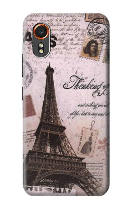 S2211 Paris Postcard Eiffel Tower Case For Samsung Galaxy XCover7