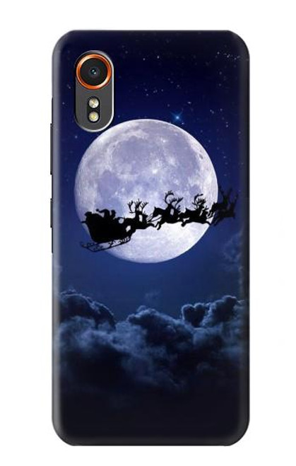 S3508 Xmas Santa Moon Case For Samsung Galaxy XCover7