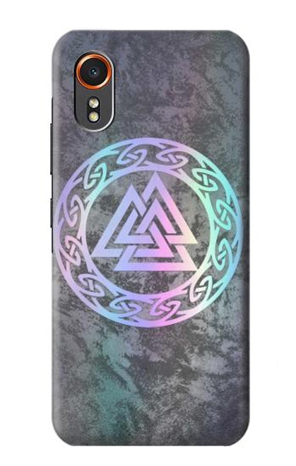 S3833 Valknut Odin Wotans Knot Hrungnir Heart Case For Samsung Galaxy XCover7