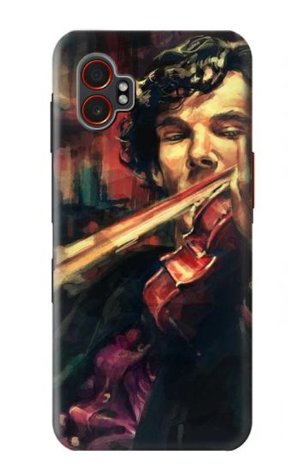 S0723 Violin Art Paint Case For Samsung Galaxy XCover7 Pro