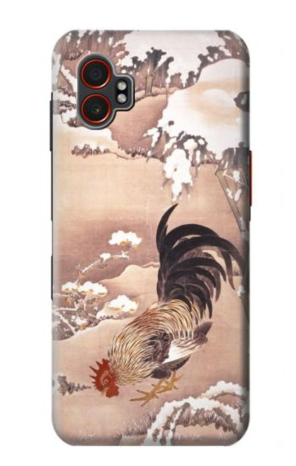 S1332 Ito Jakuchu Rooster Case For Samsung Galaxy XCover7 Pro
