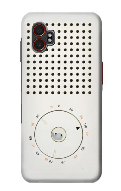 S1857 Retro Transistor Radio Case For Samsung Galaxy XCover7 Pro