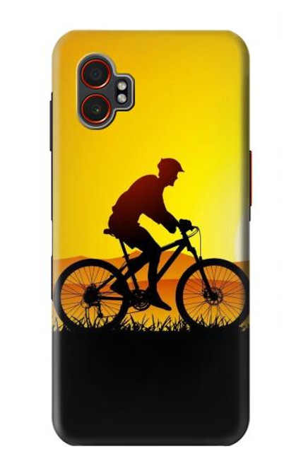 S2385 Bicycle Bike Sunset Case For Samsung Galaxy XCover7 Pro