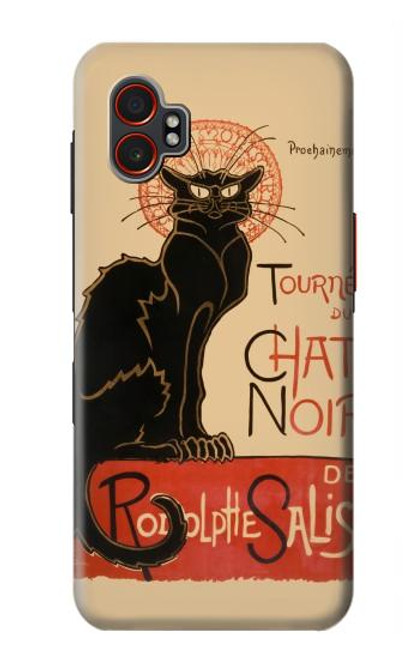 S2739 Chat Noir Black Cat Vintage Case For Samsung Galaxy XCover7 Pro