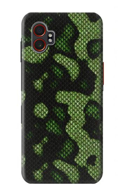 S2877 Green Snake Skin Graphic Printed Case For Samsung Galaxy XCover7 Pro