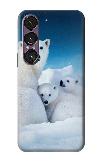 S0285 Polar Bear Family Arctic Case For Sony Xperia 1 VII
