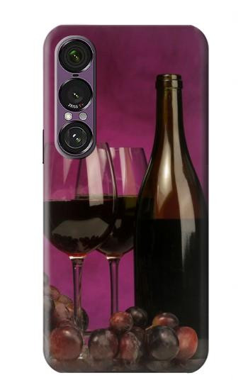 S0910 Red Wine Case For Sony Xperia 1 VII