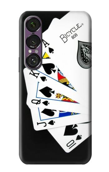 S1078 Poker Royal Straight Flush Case For Sony Xperia 1 VII