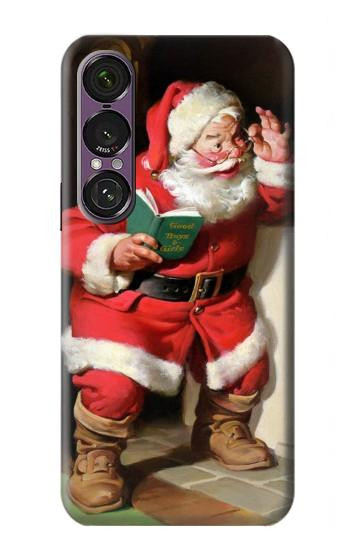 S1417 Santa Claus Merry Xmas Case For Sony Xperia 1 VII