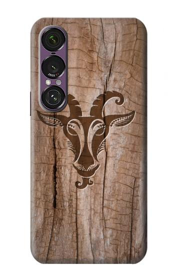 S2183 Goat Wood Graphic Printed Case For Sony Xperia 1 VII