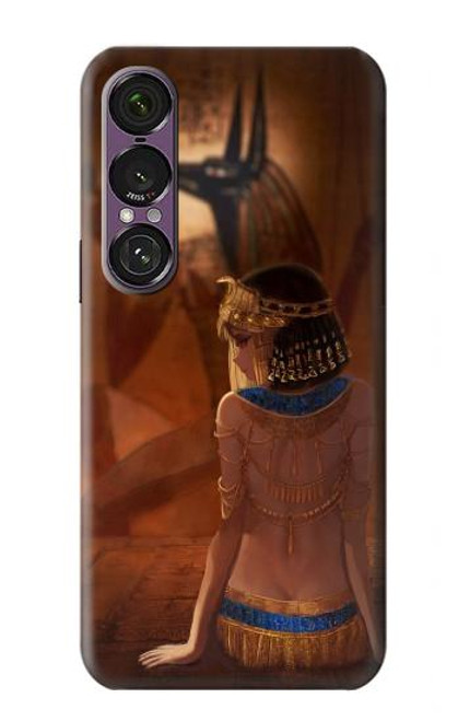 S3919 Egyptian Queen Cleopatra Anubis Case For Sony Xperia 1 VII