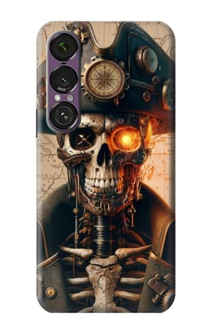 S4018 Steampunk Pirate Skull Case For Sony Xperia 1 VII