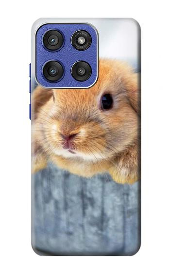 S0242 Cute Rabbit Case For Motorola Moto G Stylus 5G (2025), Edge 60 Stylus