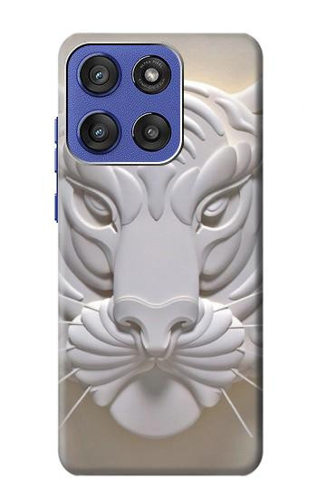 S0574 Tiger Carving Case For Motorola Moto G Stylus 5G (2025), Edge 60 Stylus
