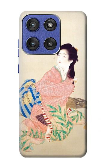 S0889 Japan Art Kimono Case For Motorola Moto G Stylus 5G (2025), Edge 60 Stylus