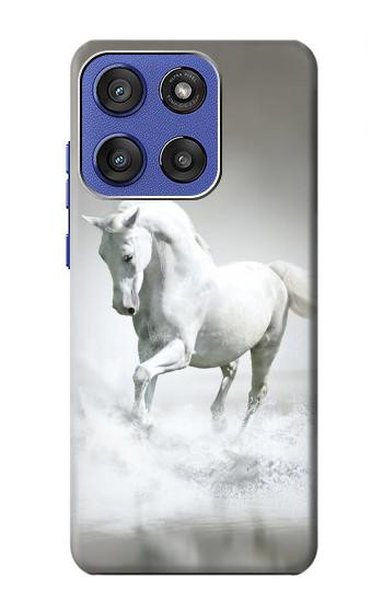 S0932 White Horse Case For Motorola Moto G Stylus 5G (2025,2026), Edge 60 Stylus