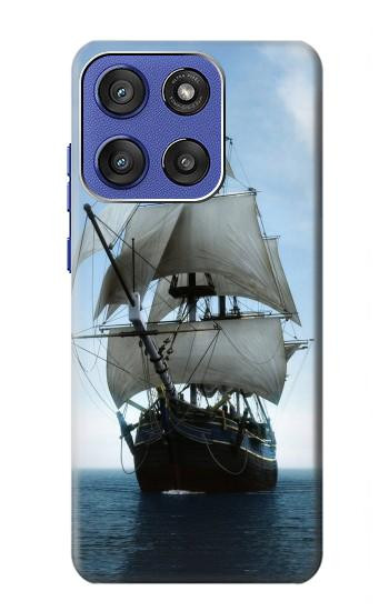 S1096 Sailing Ship in an Ocean Case For Motorola Moto G Stylus 5G (2025,2026), Edge 60 Stylus