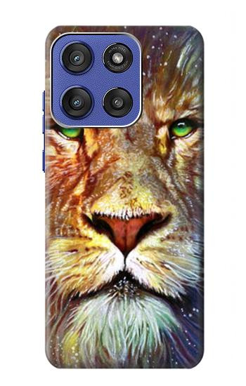 S1354 Lion Case For Motorola Moto G Stylus 5G (2025,2026), Edge 60 Stylus