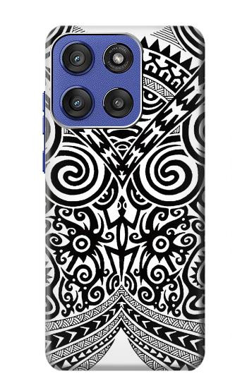 S1655 Maori Tattoo Case For Motorola Moto G Stylus 5G (2025,2026), Edge 60 Stylus